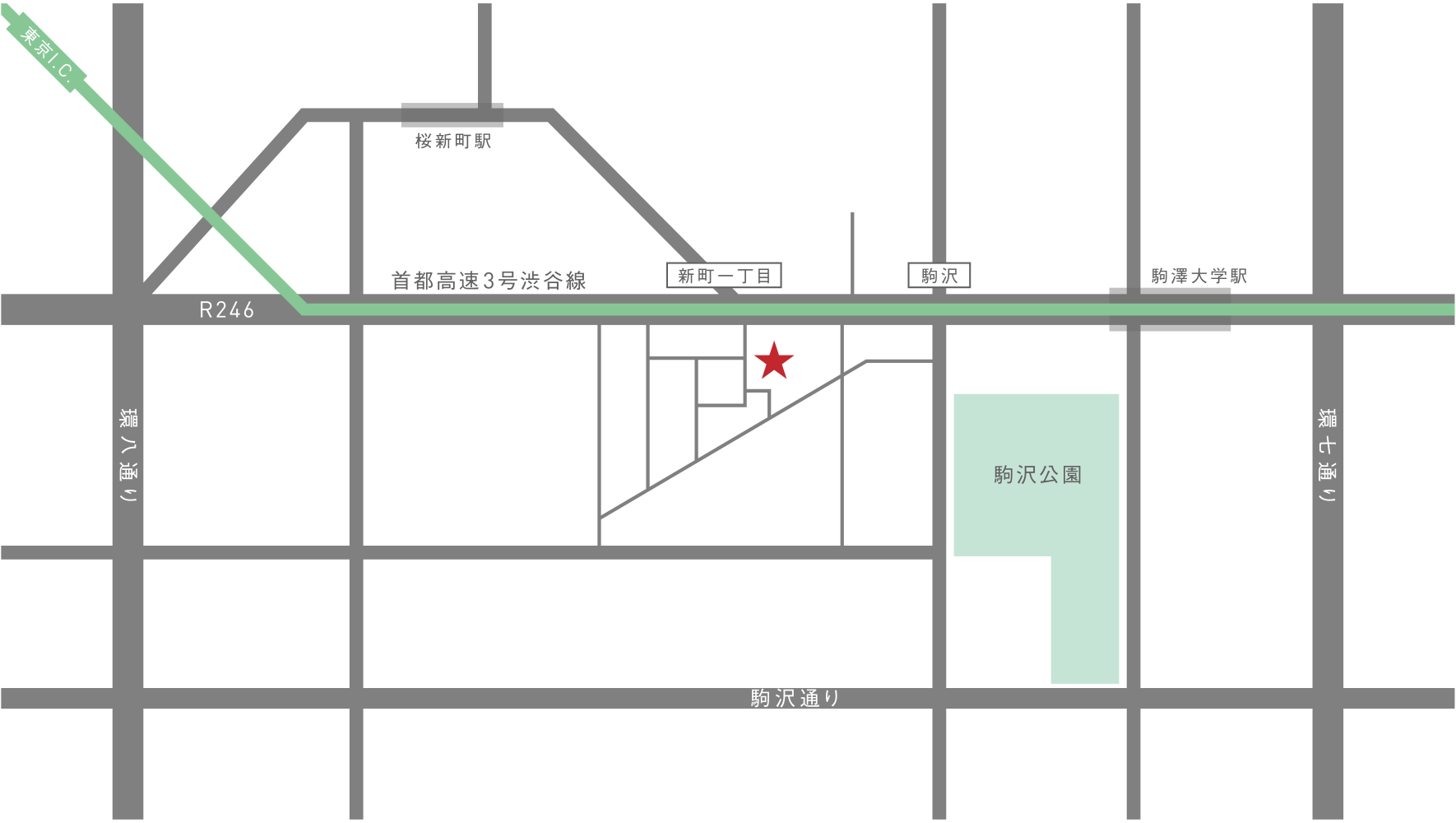 株式会社　ICHI｜地図